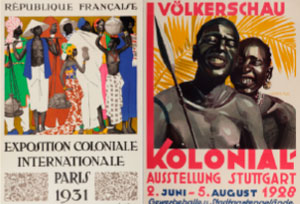 Image de présentation du flyer Zoos humains, histoire & mémoires coloniales