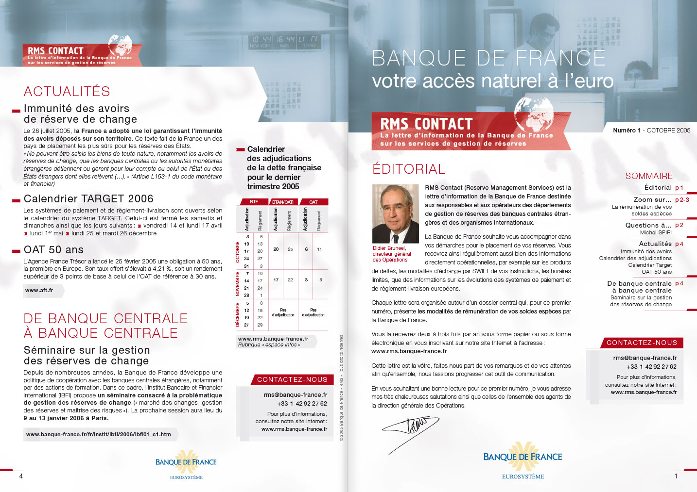© Thierry Palau, lettre d'information de la Banque de France