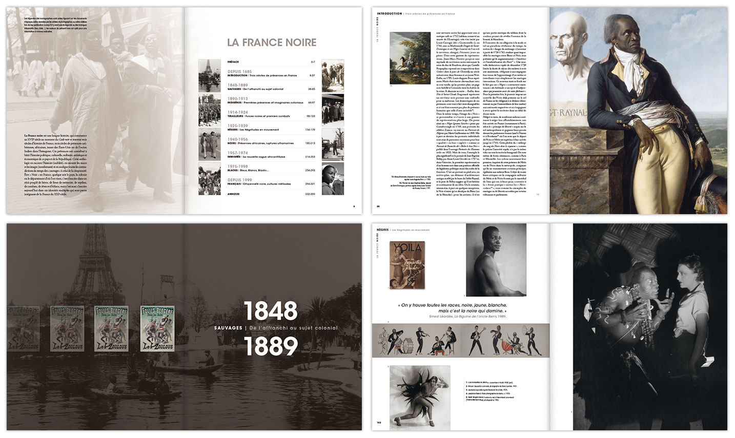 © Thierry Palau & Achac - Création du livre La France Noire, éditions La Découverte
