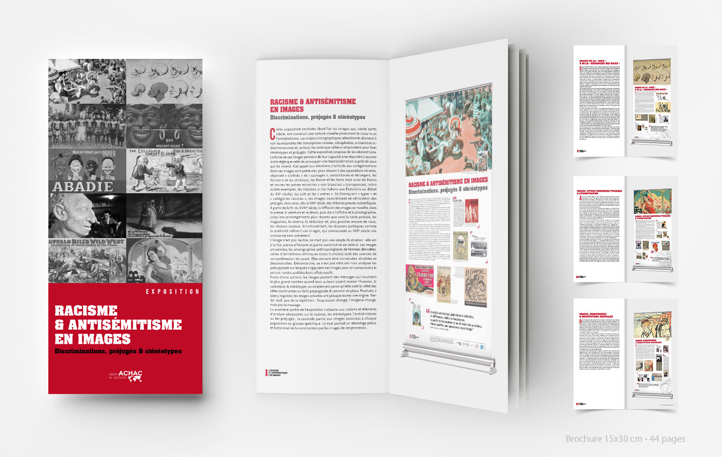 © Thierry Palau & Achac - Création brochure Racisme & antisémitisme en images